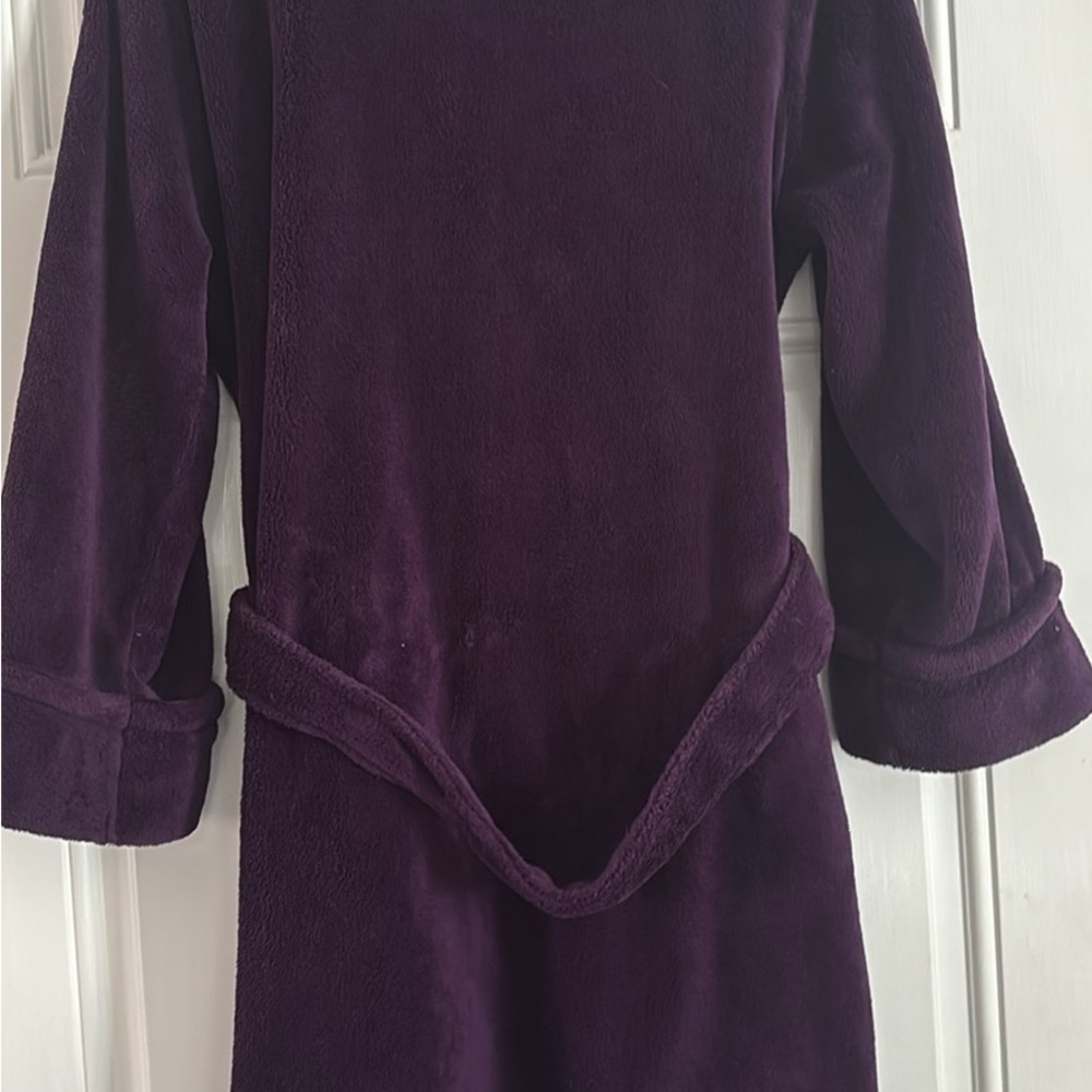 Plush Purple Robe